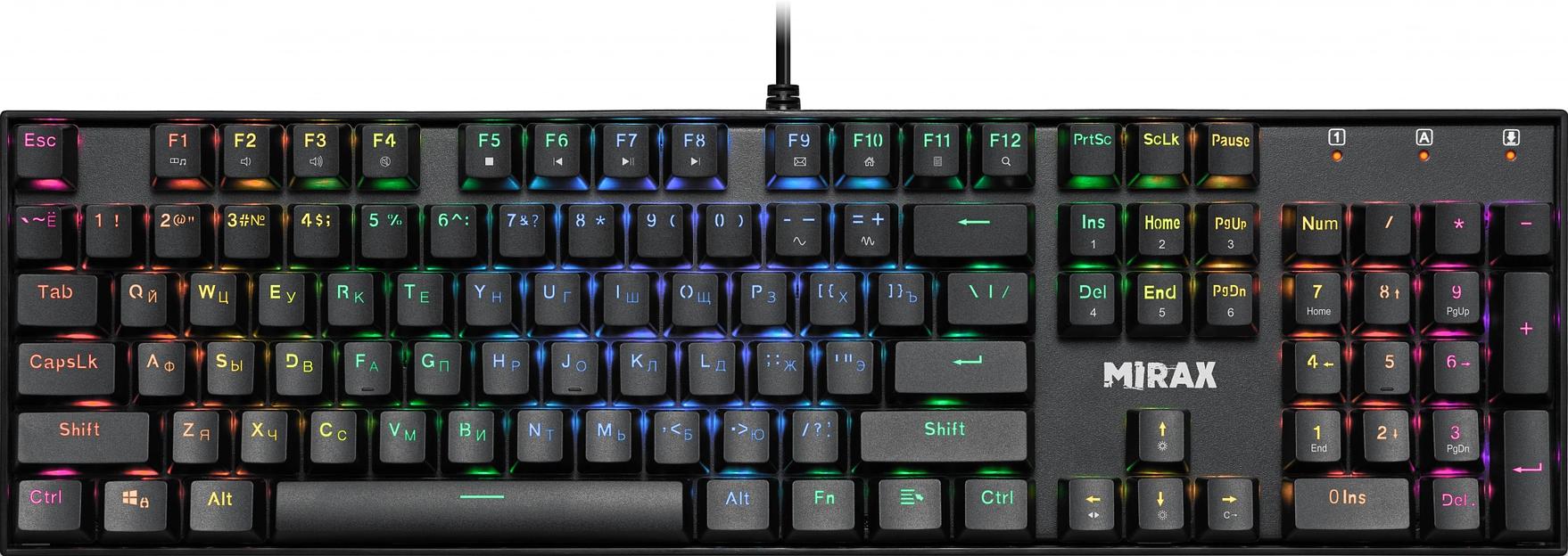Клавиатура механическая DEFENDER (45352) Mirax GK-352 фото 1