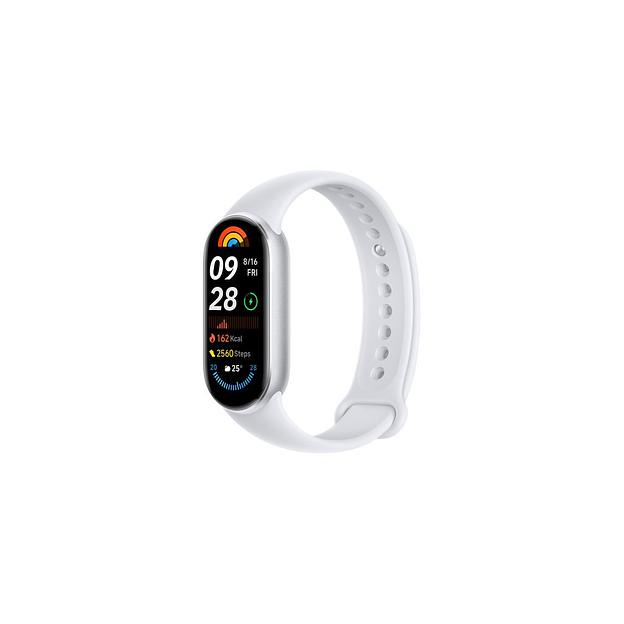 Фитнес-трекер Xiaomi Smart Band 9 1.62", серебристый / серебристый [bhr8340gl] фото 1