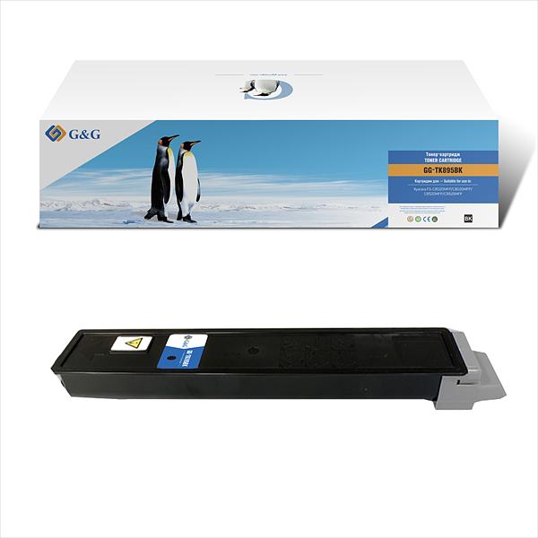 Тонер-картридж GG Toner cartridge for Kyocera FS-C8020MFP/8025MFP/8520MFP/8525MFP Black (12000 pages) With Chip (GG-TK895BK) фото 1