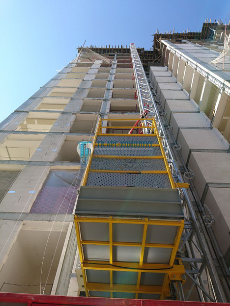 Мачтовый грузопассажирский подъёмник ERSET ERY 2000/450 фото 7