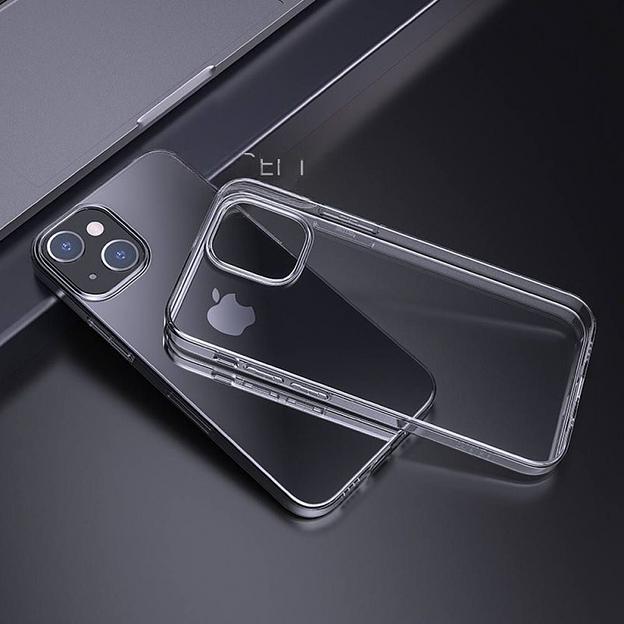 Чехол HOCO Light для Apple iPhone 14, TPU (прозрачный) ОПТ фото 1