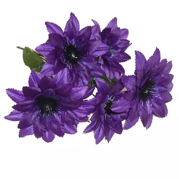 Букет георгинов 6 голов 34см 233-523 306-523 фото 5