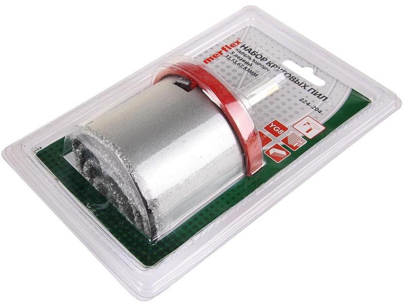 Набор коронок Hammer Flex 224-204 DR CR (62231) по дереву (4пред.) для дрелей фото 4