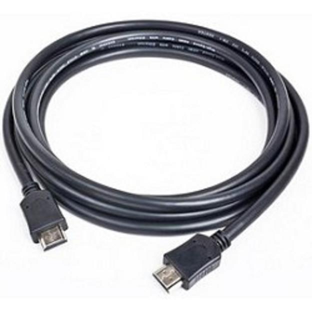 Bion Кабель HDMI v1.4, 19M/19M, 3D, 4K UHD, Ethernet, CCS, экран, 1.8м, черный [BXP-CC-HDMI4L-018] фото 1