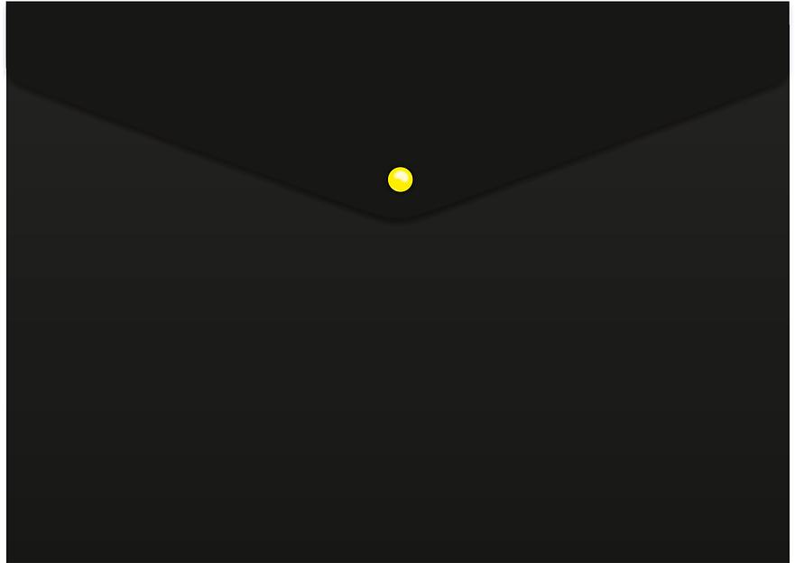 Конверт на кнопке Бюрократ Black Opal BLPK803A4/1 A4 пластик 0.18мм черный (упак.:4шт) фото 8