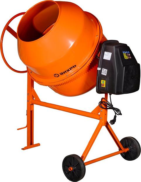 Вихрь [74/1/8] Бетомешалка БМ-230 { 1000 вт, венец/чугун, оъем-230 л, отверстие бар.-400мм } фото 1