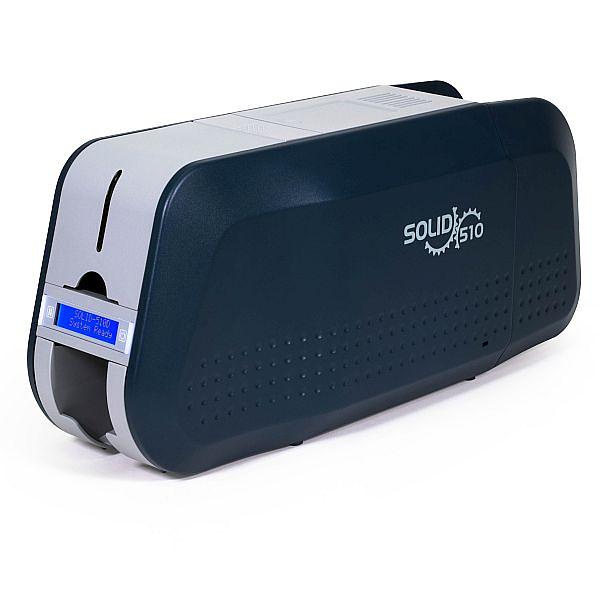 ADVENT SOLID 510D - двухсторонний профессиональный принтер для печати на пластиковых картах. до 600x1200dpi Mono, USB, без кодировщиков фото 1