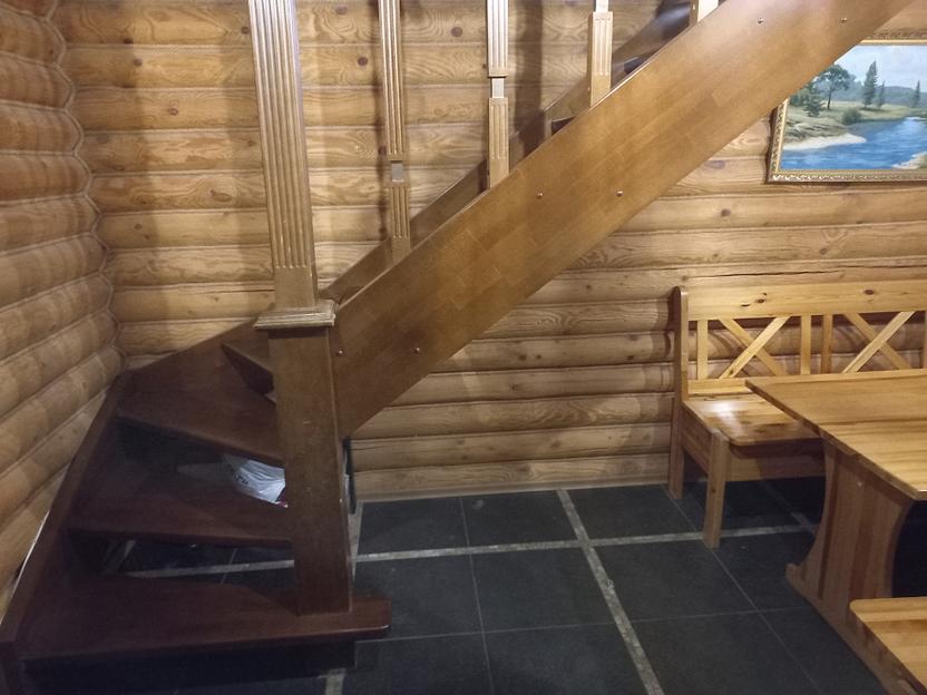 Деревянные лестницы в Самаре фото 3