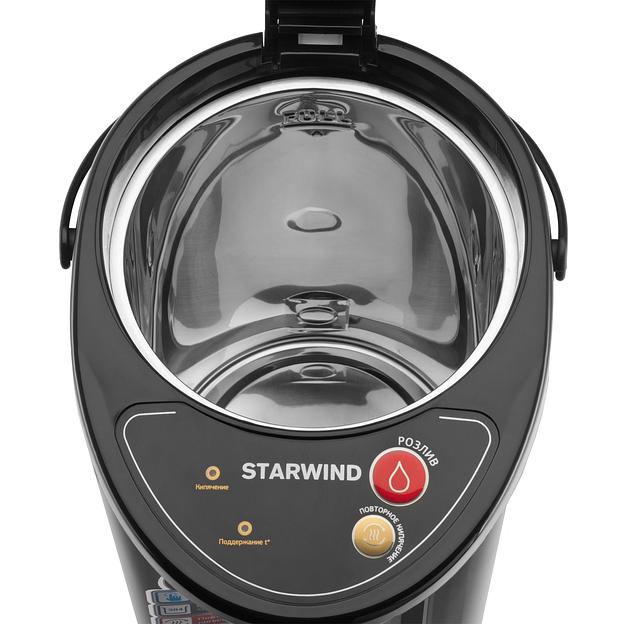 Термопот Starwind STP2251 5л. 750Вт черный/серебристый фото 7