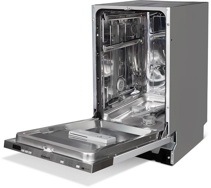 Посудомоечная машина Timberk Set&Dry T-DW45BI103 серебристый (узкая) фото 10