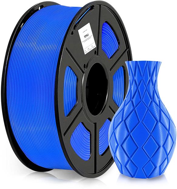 Пластик для принтера 3D Cactus CS-3D-TPU-0.8KG-BLUE TPU d1.77мм 0.8кг 1цв. фото 1