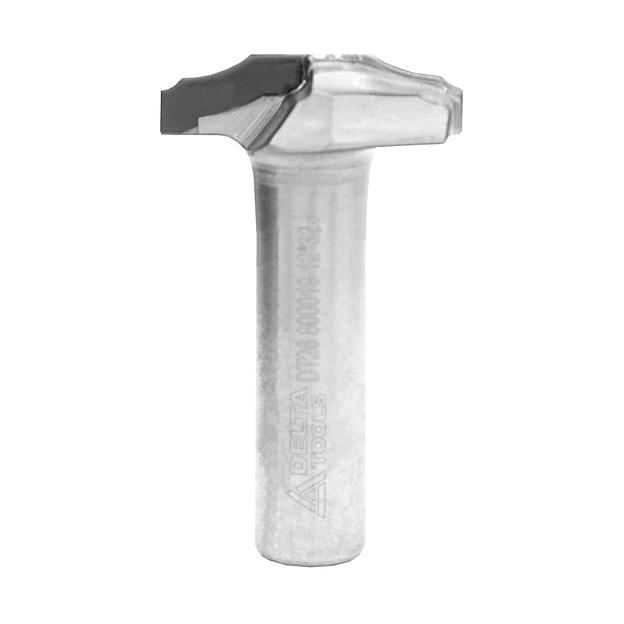 Фреза Delta-Tools алмазная филёночная D=32 l=8 L=53 S=12*45 RH арт. DT26 фото 2