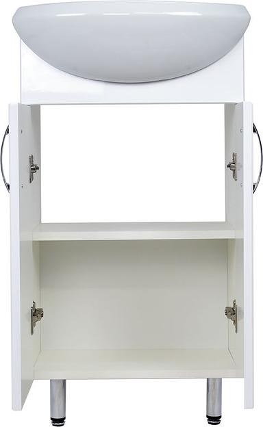 Тумба Эко 45 DORATIZ 9912.022, напольная, белая, под умывальник Уют 45 фото 3