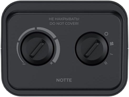 Тепловентилятор Royal Clima Notte RFH-N1500DC-BL 1500Вт черный фото 3