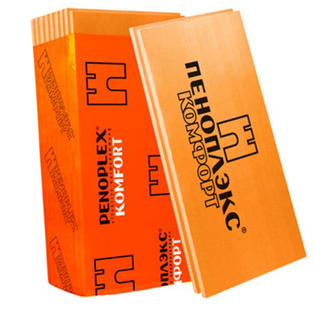 Пенополистирол плита Пеноплекс Комфорт 100х585х1185 фото 1