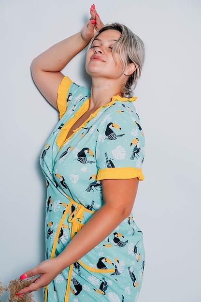 Халат женский модель 23451 ОПТ фото 3