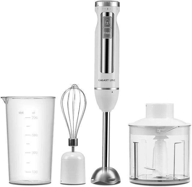Блендер погружной Galaxy Line GL 2145 1300Вт белый фото 1