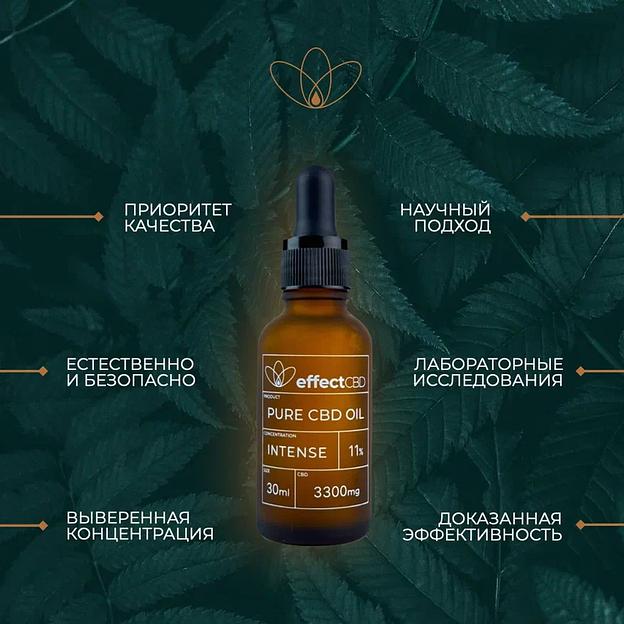 Масло CBD (каннабидиол) Intense 30 мл ОПТ фото 3