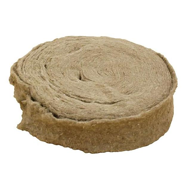 Льняной войлок 30м х120мм х 5мм (10рул) ОПТ фото 1