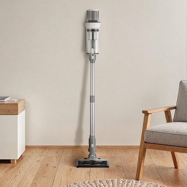 Пылесос Kitfort КТ-5341 230Вт серый/белый фото 6