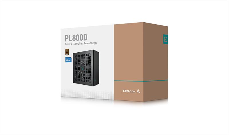 Блок питания Deepcool PL800D (ATX 3.0, 800W, PWM 120mm fan, Active PFC+DC to DC, 80+ BRONZE) RET (PL800D) фото 9