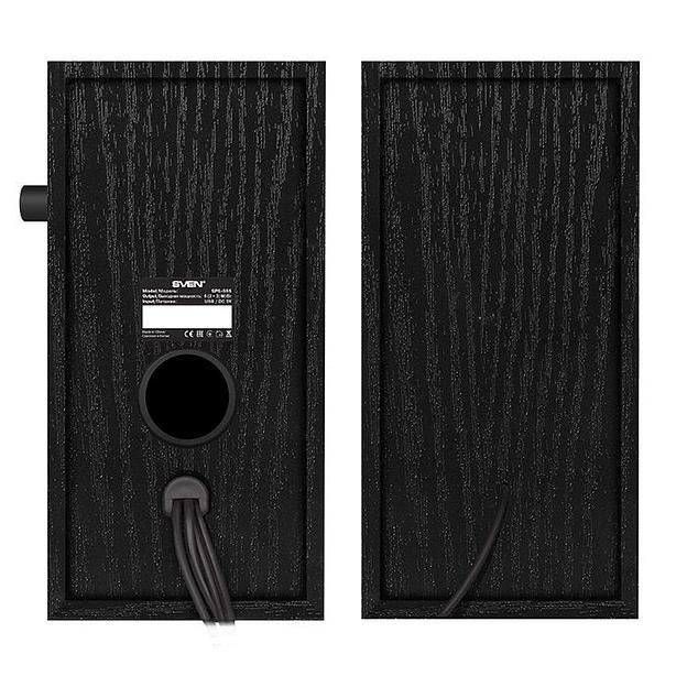 Колонки Sven SPS-555 2.0 черный 6Вт фото 3