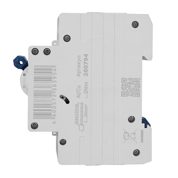 Выключатель автоматический модульный 3п C 25А 6кА OptiDin BM63-3C25-УХЛ3 КЭАЗ 260794 фото 3