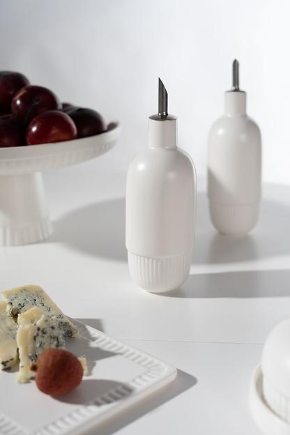 Набор ёмкостей для уксуса и масла керамический Billibarri «Urban Fringe» 2 шт, арт.900-538 ОПТ фото 2