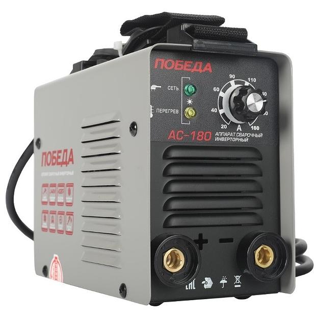 Сварочный аппарат Победа АС 180 инвертор ММА DC 7.77кВт фото 1