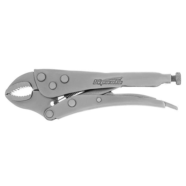 Зажим ручной, 180 мм, полукруглый захват фото 3