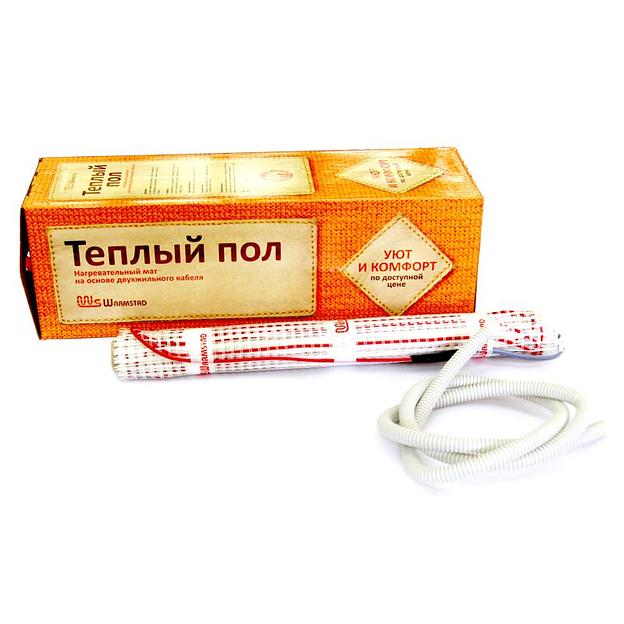 Тёплый пол Warmstad WSM мат 9 м²/1360 Вт, без термостата фото 1