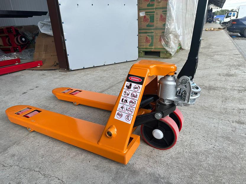 Гидравлическая тележка (рохла) короткая, г/п 2 т фото 4