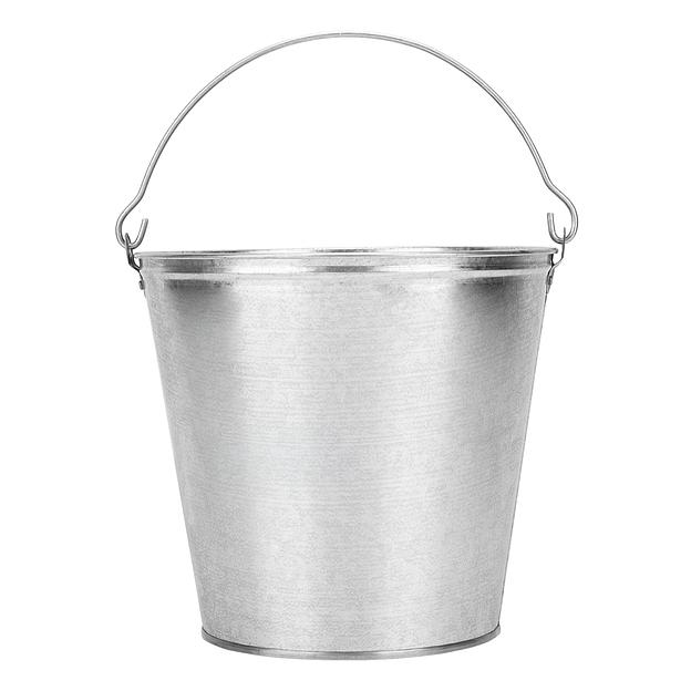 Ведро 15 л, оцинкованное, Россия фото 2