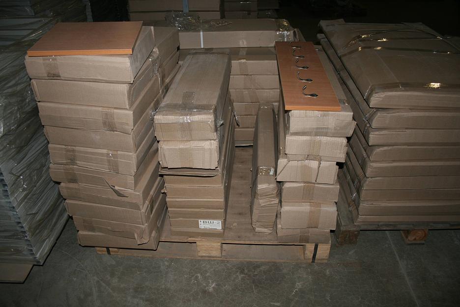 Вешалка настенная — ВШ-1 из ЛДСП эконом класса на 5 крючков фото 2