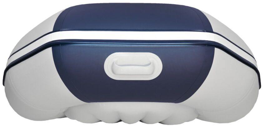 Лодка Таймень NX 2800 НДНД, 2800*1420*400 мм., цвет: серый-синий фото 5