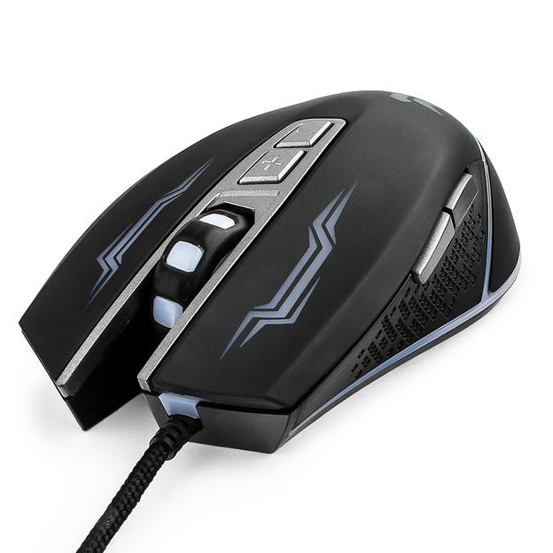 Гарнизон Мышь игровая GM-730G, "Астерион", код "Survarium", USB, чип Х3, черн., софт тач, 2400 DPI фото 4