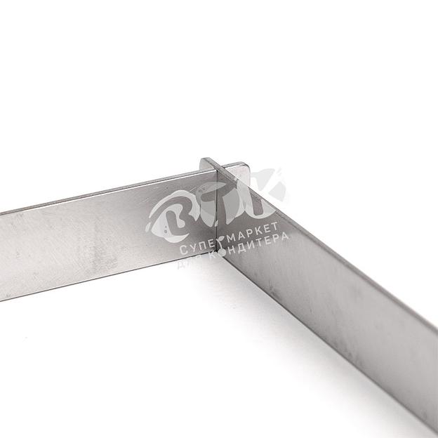 Рамка для конфет и шоколада 200х200х30 мм нержавеющая сталь фото 3