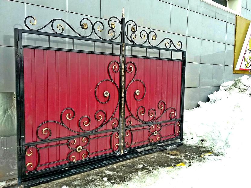 Ворота Metall Expert кованые, код СВ-1 фото 1
