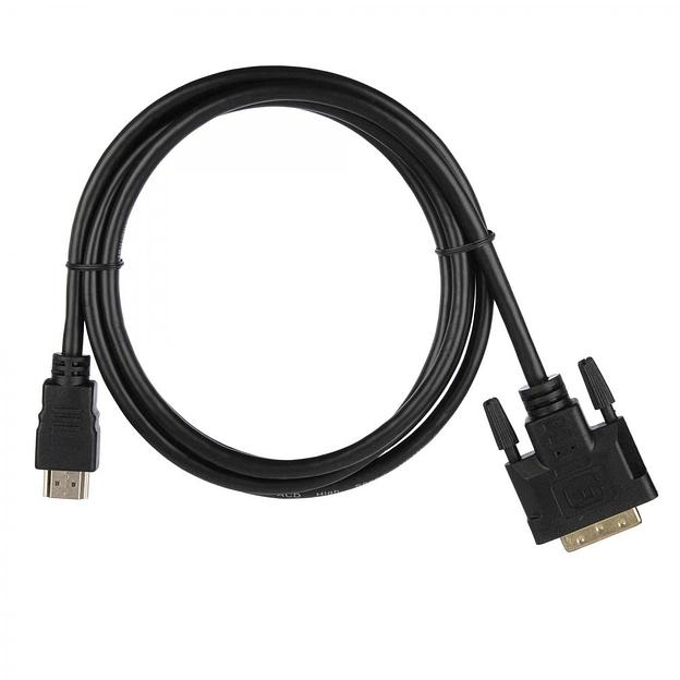 Кабель ACD Кабель ACD-DHDM1-18B |ACD-DHDM1-18B| HDMI 1.4, Golden Plated,19m/25m, HDMI-DVI Черный, 1.8м, |ACD-DHDM1-18B| (742309) фото 1