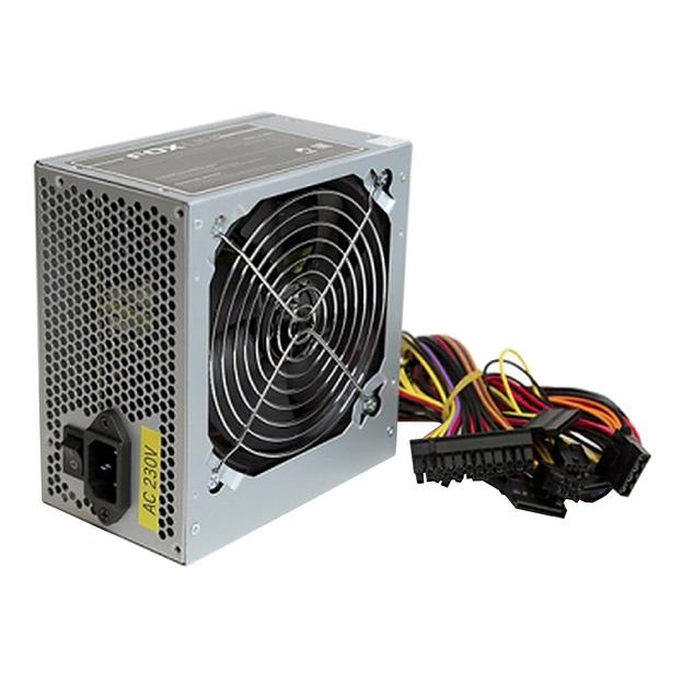 Блок питания Foxline FL650S-80 650W 80+ ATX PSU, APFC, 120FAN, 24 pin, 4 + 4 Pin (12V), 5*SATA, 2*4 pin molex, 1*FDD, 2*PCI-e(6 + 2 pin) фото 1