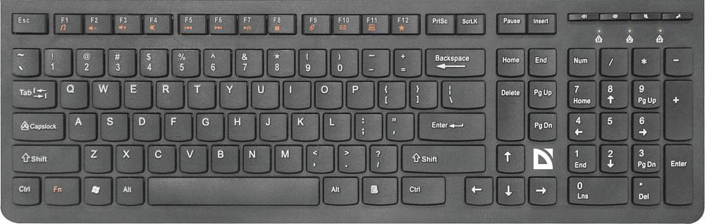 Defender Беспроводной набор Columbia C-775 RU,черный,мультимедиа Defender Columbia C-775 (45775) фото 3