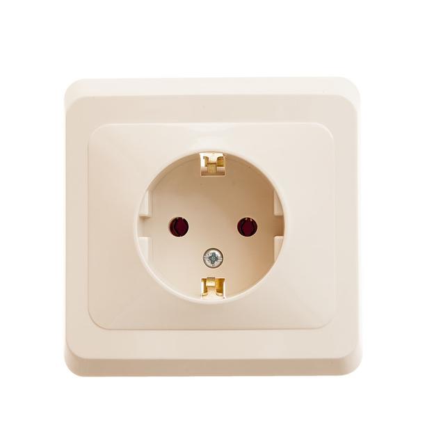 Systeme electric PC16-003K ЭТЮД С/У РОЗЕТКА с заземлением без шторок 16А 250B, КРЕМОВЫЙ, Россия фото 4