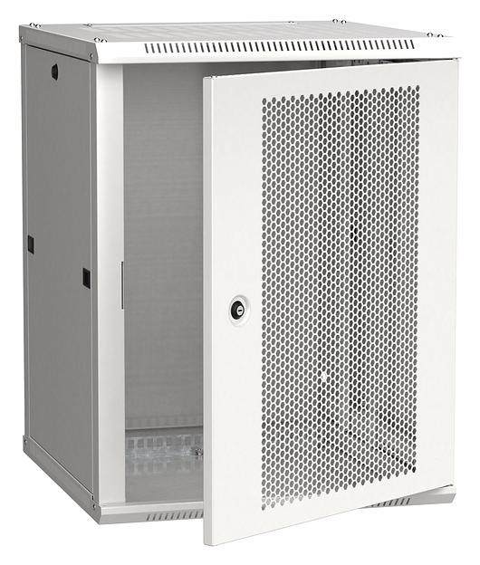 Шкаф монтажный ITK Linea W (LWR3-18U66-PF) 18U 600x600мм пер.дв.перфор. задн.дв.стал.лист 90кг серый 500мм 200град. 900мм фото 1
