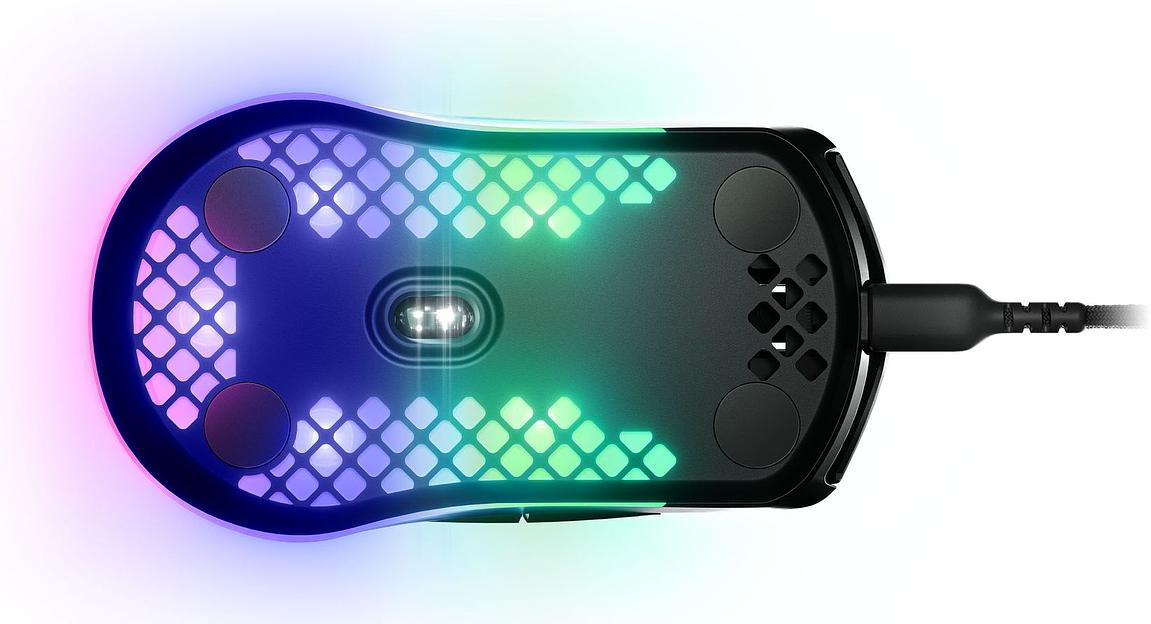 Мышь Steelseries Aerox 3 черный оптическая (8500dpi) USB фото 2