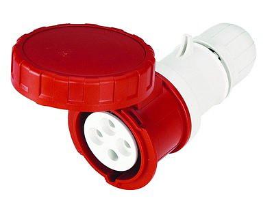 Розетка кабельная IP67 125A 3P+E 400V фото 1