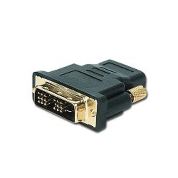 Gembird Переходник HDMI-DVI 19F/19M (мама-папа), золотые разъемы [A-HDMI-DVI-2] фото 1