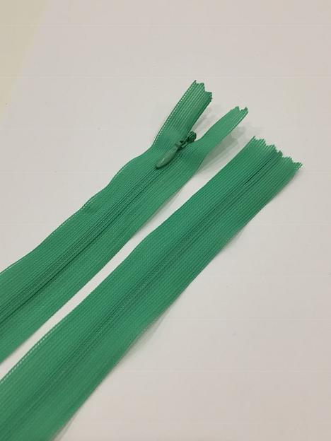 Молния потайная 20см. Светло-зеленый фото 1