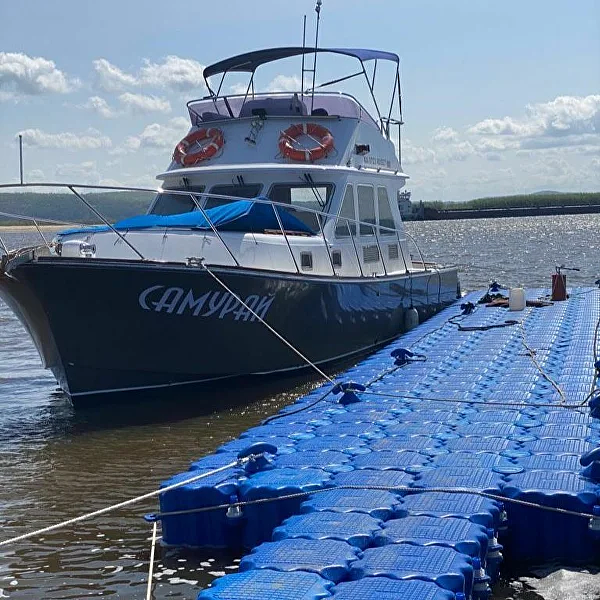 Пластиковый понтон 500×500×400 мм одинарный (высокий) фото 3