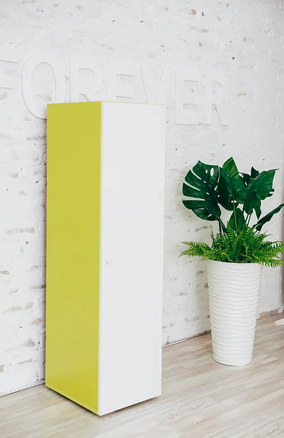 Шкаф пенал детский «Домик» зеленый фото 1