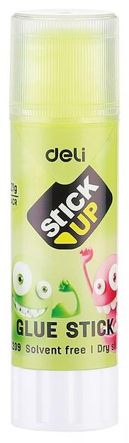 Клей-карандаш Deli EA20900 21гр корп.ассорти/прозрачный дисплей картонный детский Stick UP фото 3